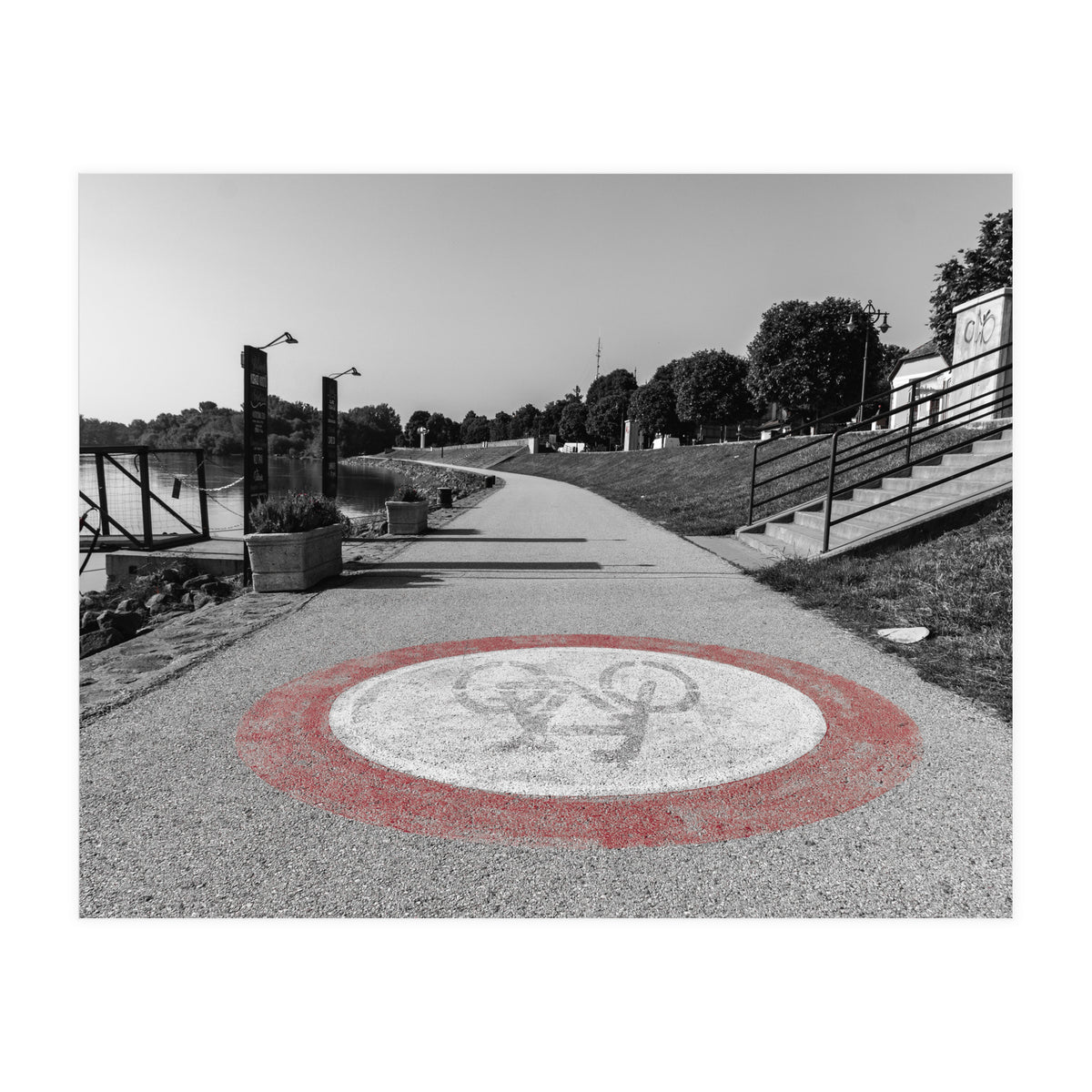 No way for bikes (Print Only)