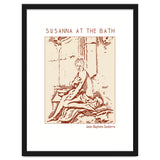 Susanna At The Bath – Jean Baptiste Santerre thumbnail