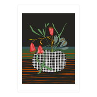 Midcentury vase dark (Print Only)