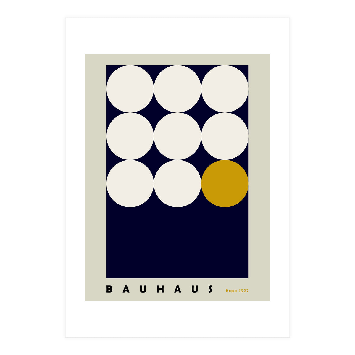 expectant iteration bauhaus (Print Only)