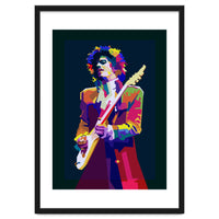 Prince Singer Musician Pop Art WPAP