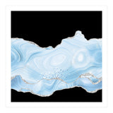 Blue & Silver Agate Glitter Texture 04 (Print Only) thumbnail