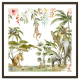 Watercolor Wild Animals Jungle thumbnail
