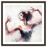 Elegant Ballet Dancer Portrait In Motion thumbnail