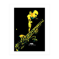 Paul Gonsalves American Jazz Tenor Saxophonist (Print Only)