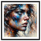 Intense Abstract Side Portrait thumbnail