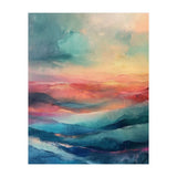 Ethereal Abstract Mountain Mist Painting (Print Only) thumbnail