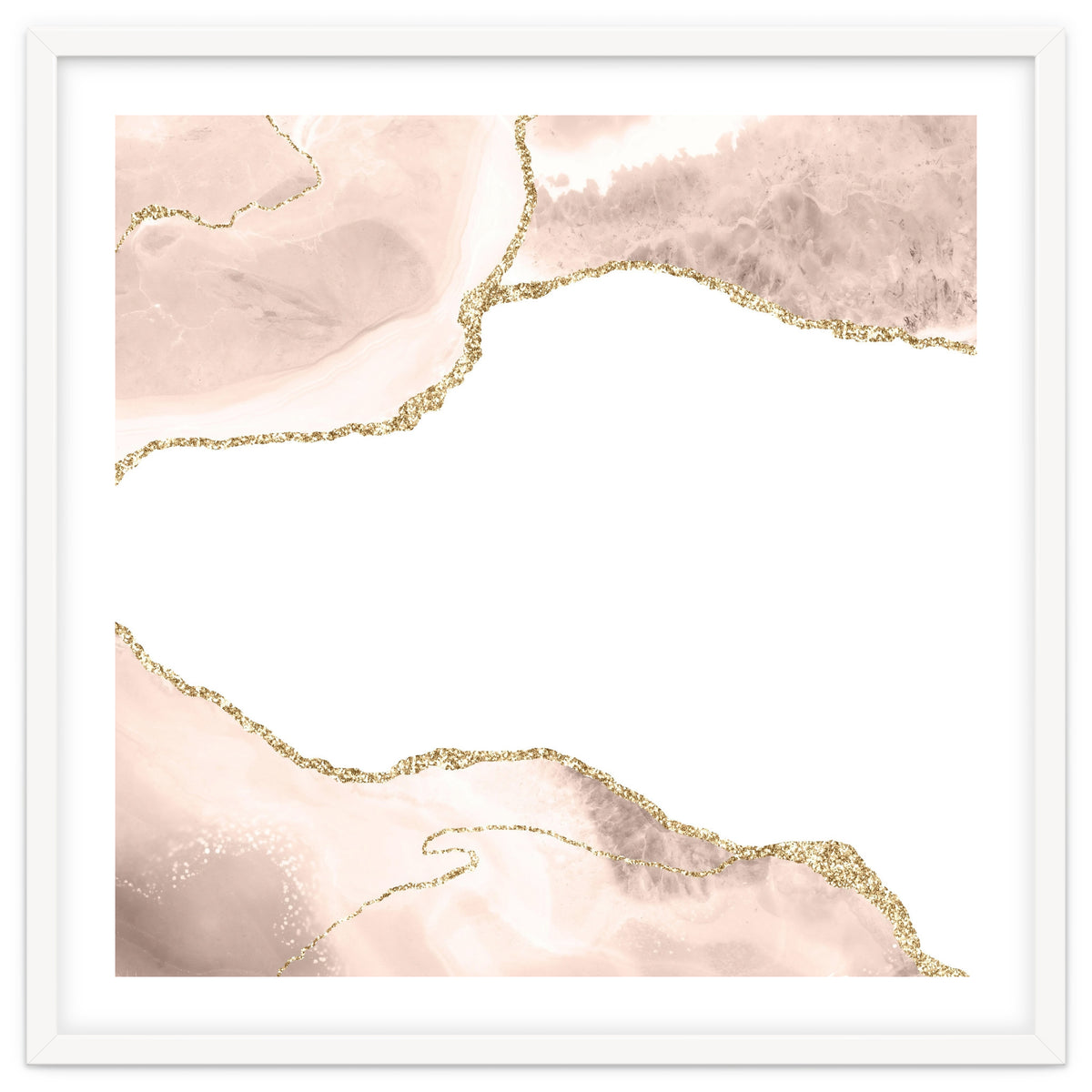 Ivory & Gold Agate Texture 06