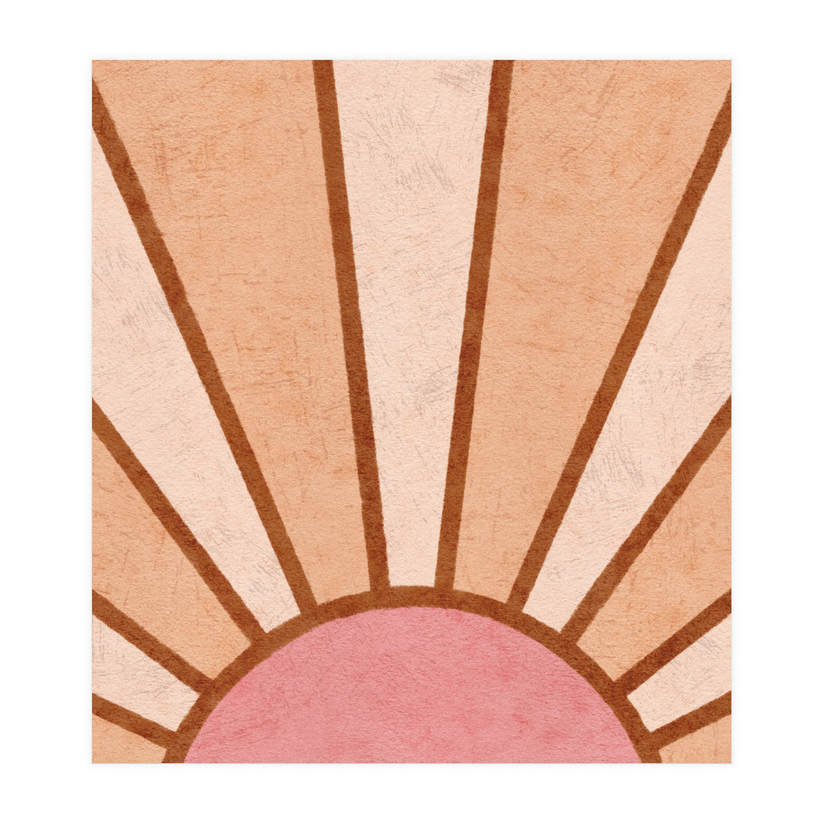 Retro Sunrise (Print Only)