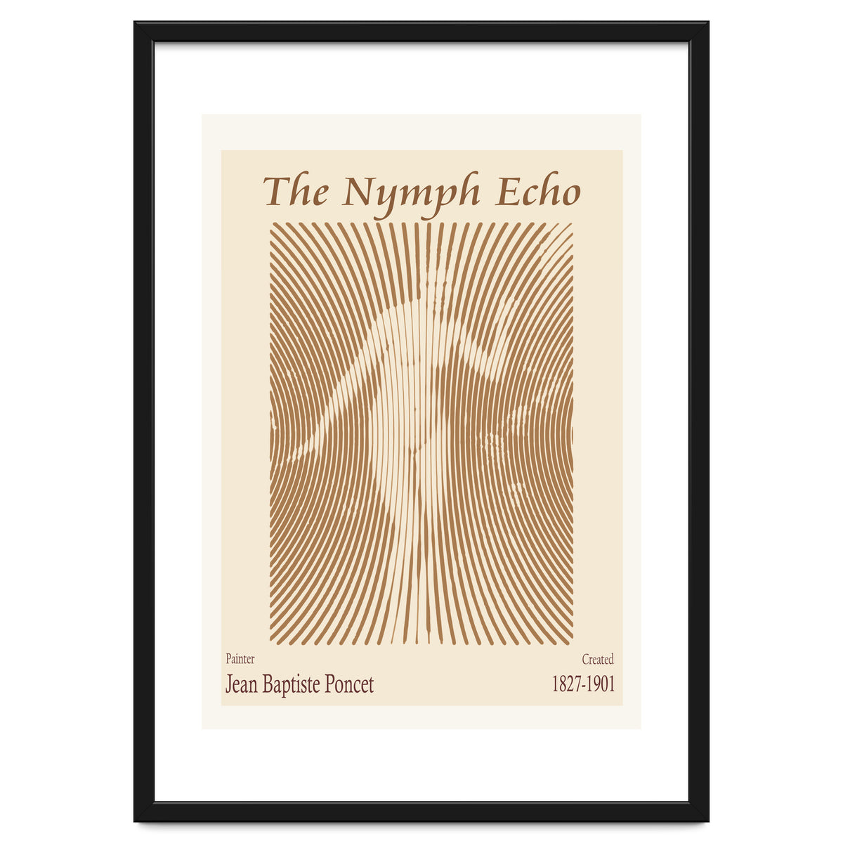 The Nymph Echo – Jean Baptiste Poncet