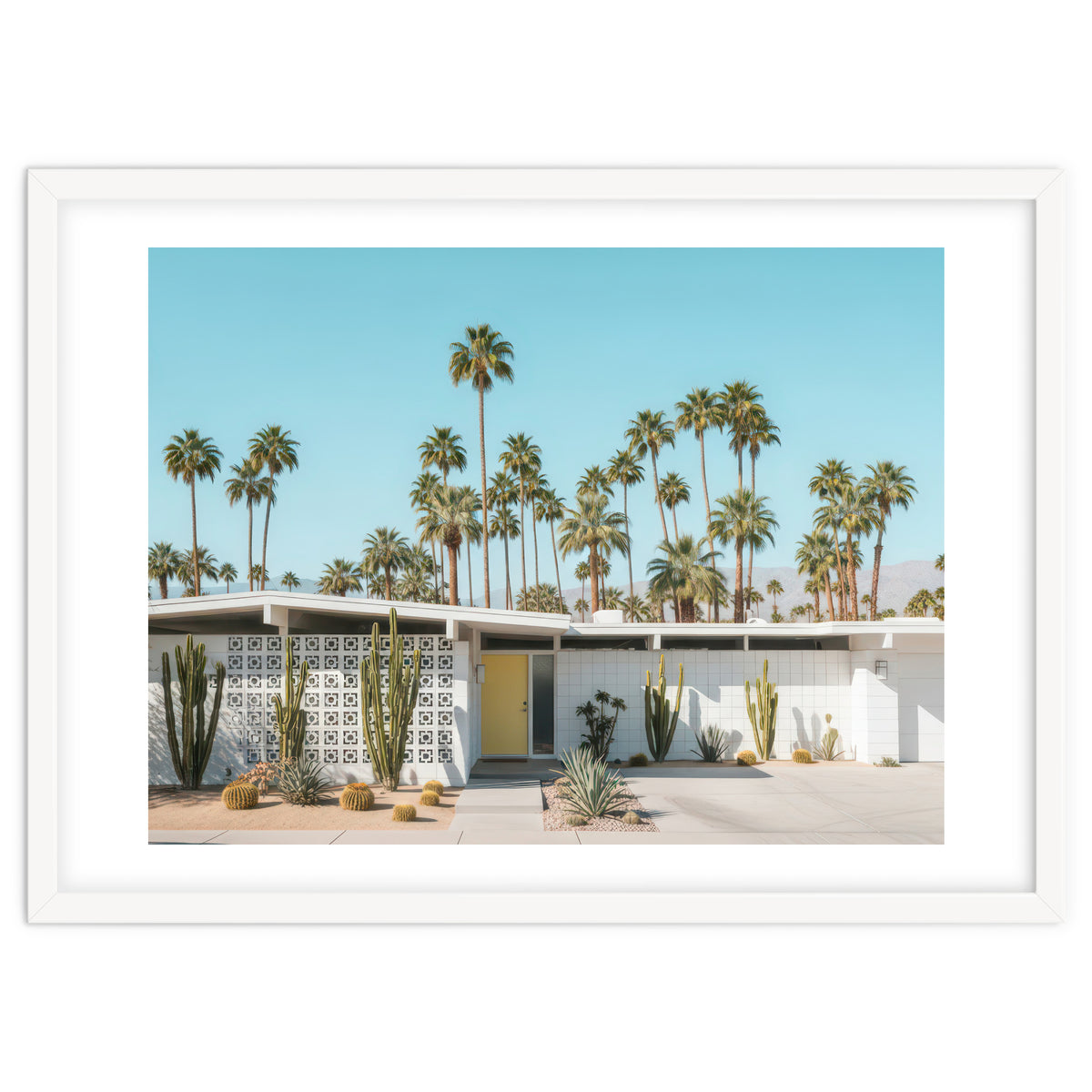 Palm Springs Modernist Home, Mid-Century Architecture Photography