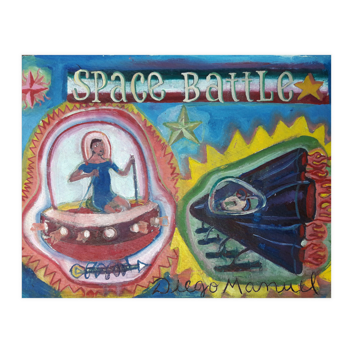 Space Battle 2 (Print Only)