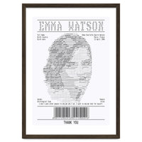 Receipt Art Emma Watson