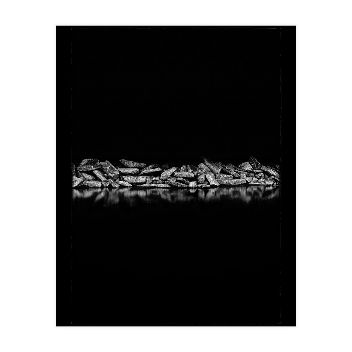 Breakwall No 1 with Border (Print Only)