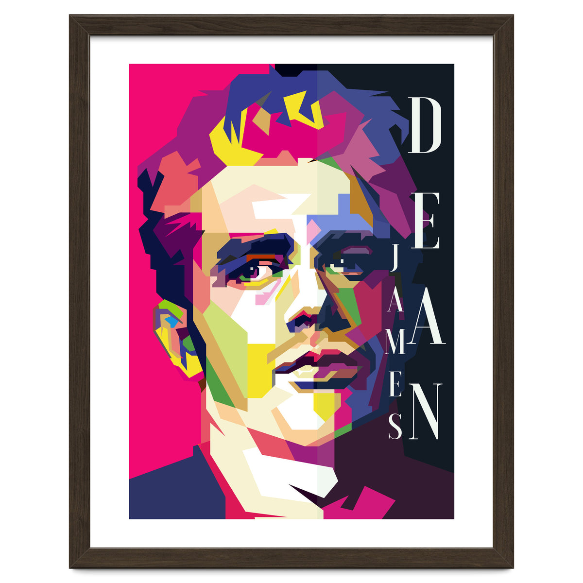 James Dean 60s Hollywood Movies Pop Art Wpap