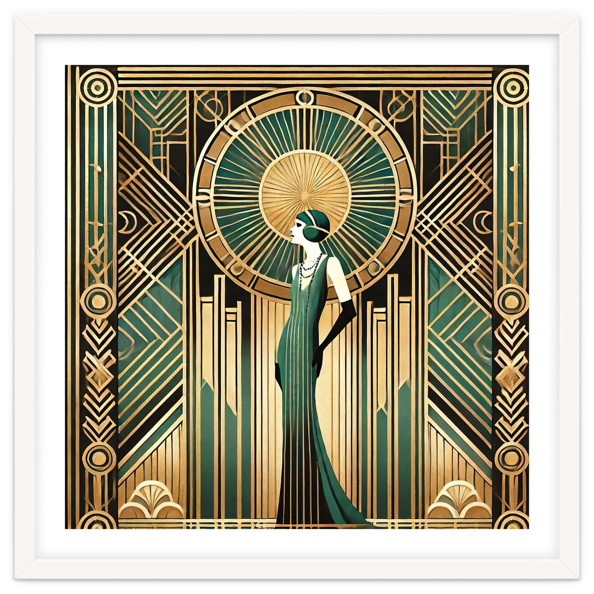 Opulent Elegance A Tribute To Art Deco