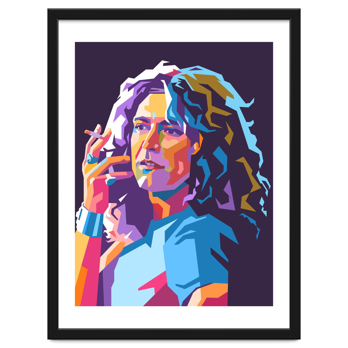 Robert Plant wpap art