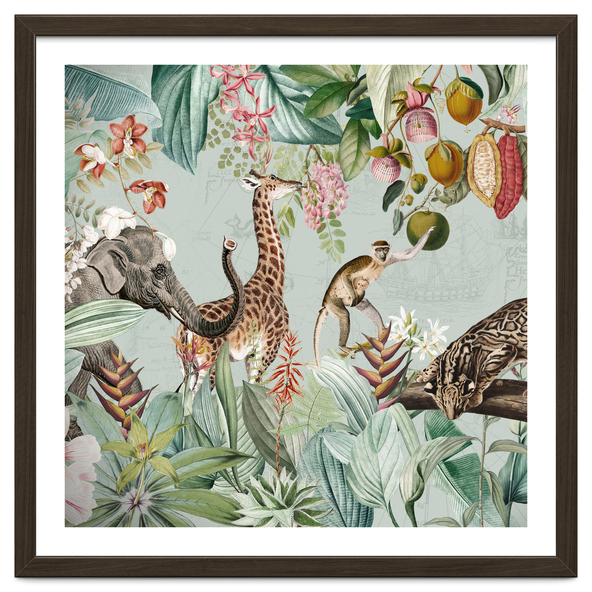 African Tropical Jungle Safari