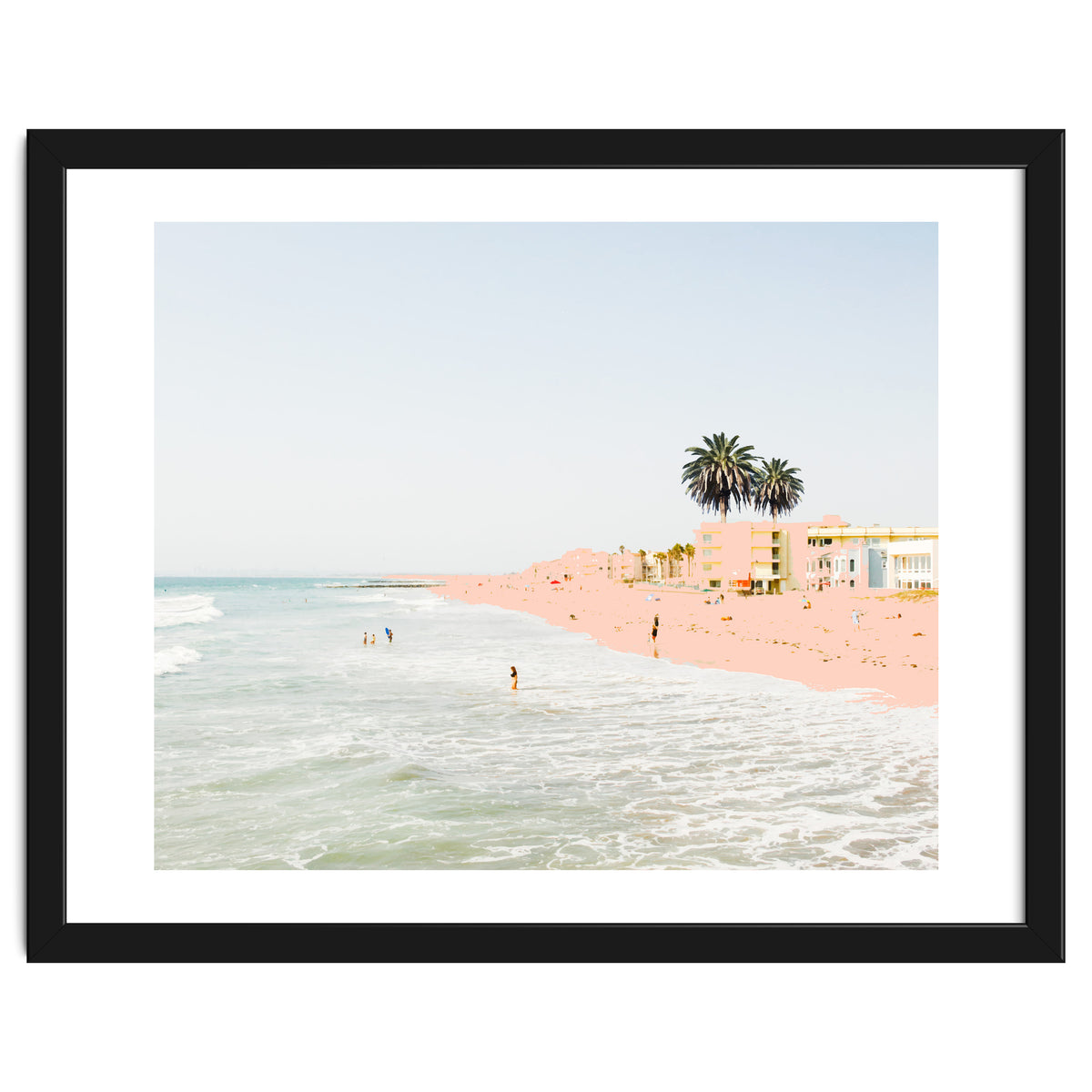 Pink Beach #society6 #decor #buyart