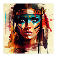 Powerful Egyptian Warrior Woman #3 (Print Only)