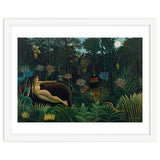 Le Rêve / The Dream. Date/Period: 1910. Painting. Oil on canvas. Height: 204.5 cm (80.5 in); Widt... thumbnail