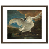 The Threatened Swan. The Threatened Swan; Interpreted later as an Allegory on Johan de Witt. Dati... thumbnail