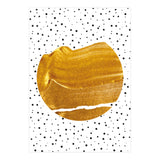 Stay Gold | Abstract Geometric Painting | Polka Dots Quirky Eclectic | Modern Boho Luxe (Print Only) thumbnail