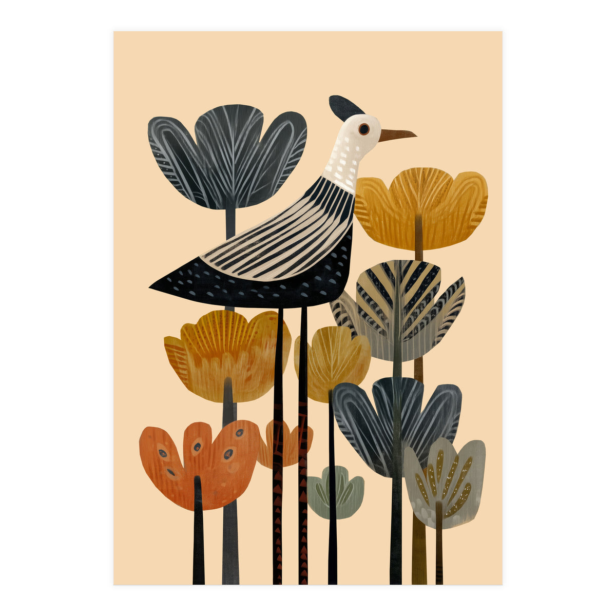 The Blooming Bird (Print Only)