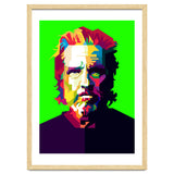 Jeff Bridges Hollywood Actor Pop Art WPAP thumbnail