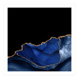 Navy & Gold Agate Texture 06  (Print Only) thumbnail