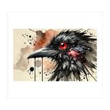 Dramatic Raven Portrait (Print Only) thumbnail