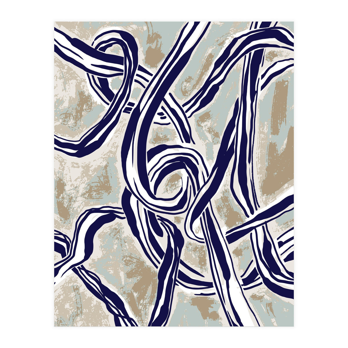 Follow the lines Abstract knots (Print Only)