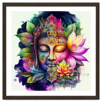 Floral Awakening Buddha