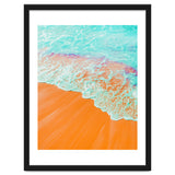Coral Shore, Ocean Beach Photography, Summer Sea Sand Waves thumbnail