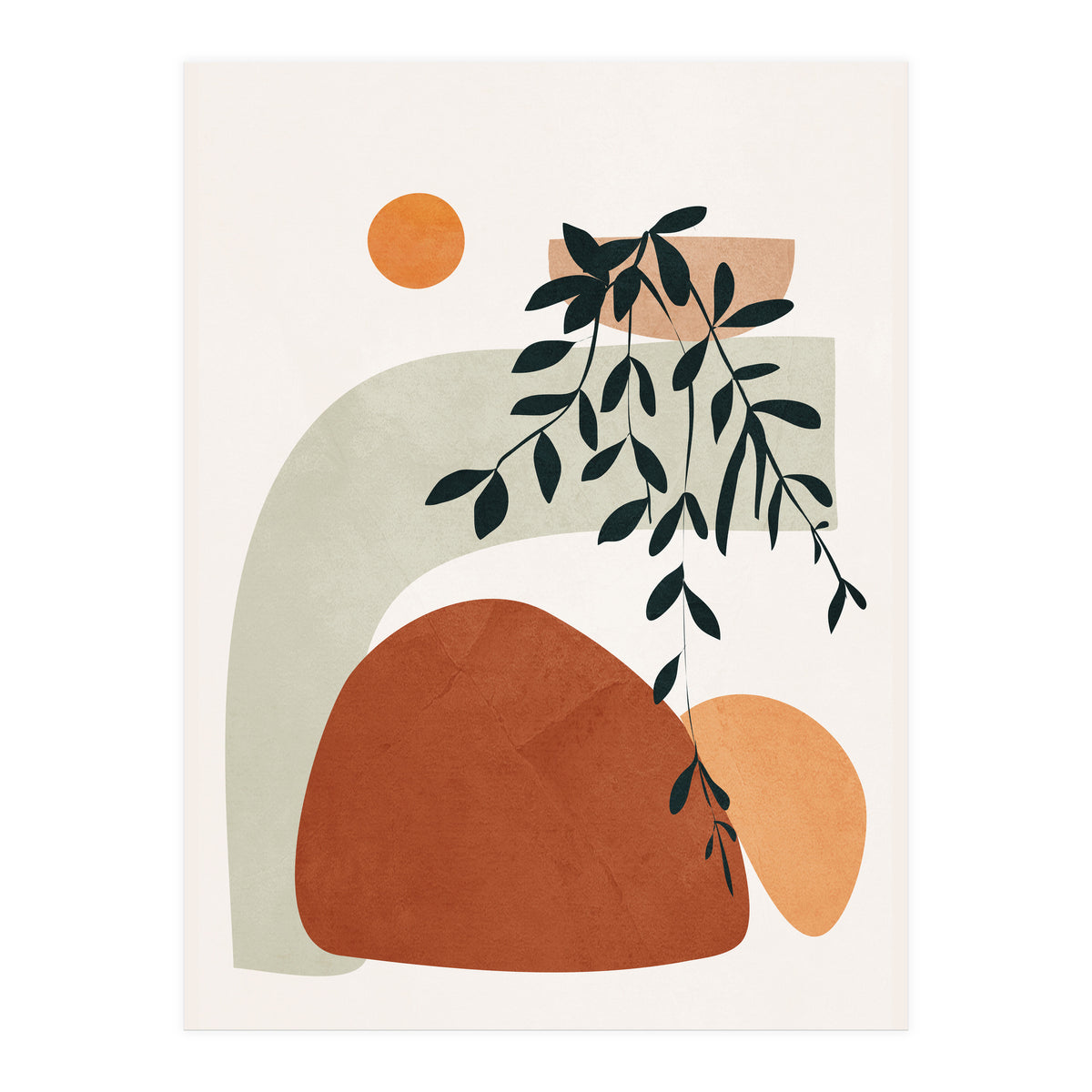 Soft Shapes I (Print Only)