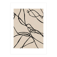 Lines on Bege (Print Only)