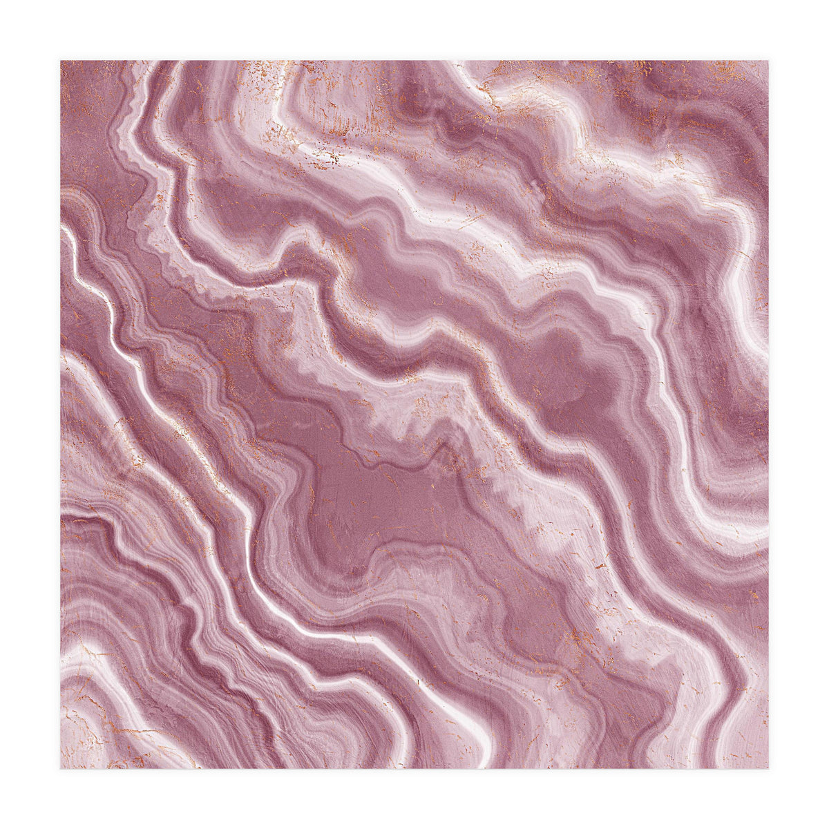 Pink Agate Texture 06  (Print Only)