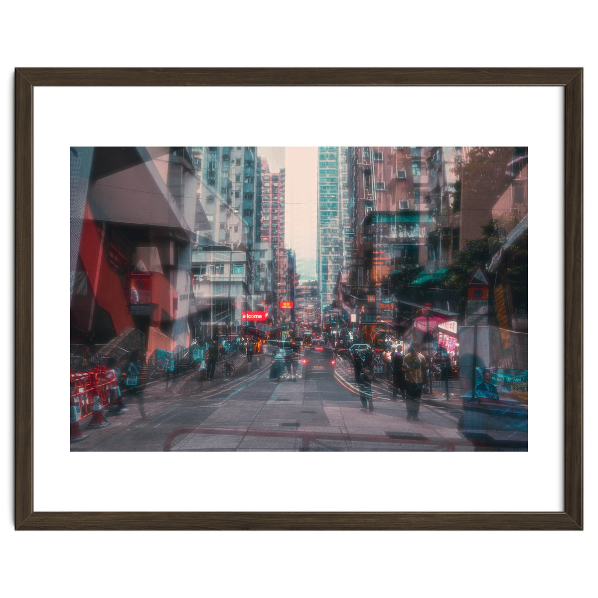 Street Photography - Double Exposure Sai Ying Pung