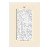Eve – Sir Edward Burne–jones (ascii Art) (Print Only) thumbnail
