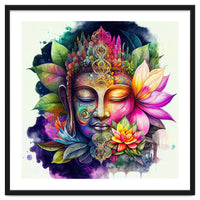 Floral Awakening Buddha
