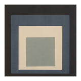 JOSEF ALBERS - HOMAGE TO THE SQUARE BEIGE GREY BLACK HIGH RESOLUTION (Print Only) thumbnail