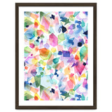 Colorful Watercolor Crystals and Gems thumbnail