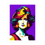 Retro Diana Famous Loved Beauty Woman (Print Only) thumbnail