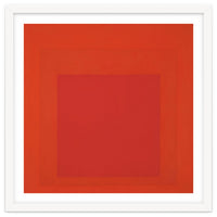 JOSEF ALBERS - HOMAGE TO THE SQUARE RED