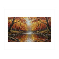 Golden Autumn Creek (Print Only)