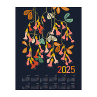 Calendar 2025 fuchsia flower (Print Only)