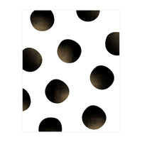 Dusted Black Polka (Print Only)