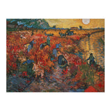 The red Vineyard at Arles,1888. Canvas,73 x 91 cm. (Print Only) thumbnail