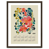 Calendar 2025 colorful orchid thumbnail