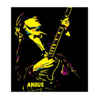 Angus Young Australian Musician Legend (Print Only)